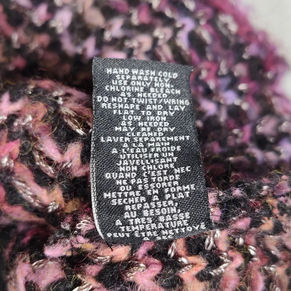 Anthropologie Knitted‎ & Knotted Violet Vibrations sweater skirt 0